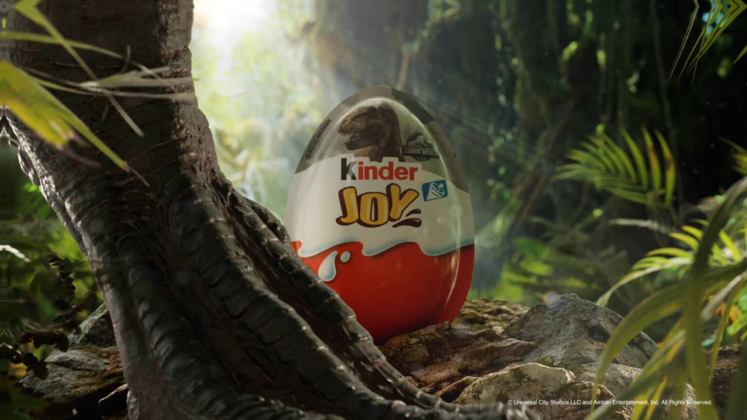 Kinder Joy - Jurassic World TVC Animation